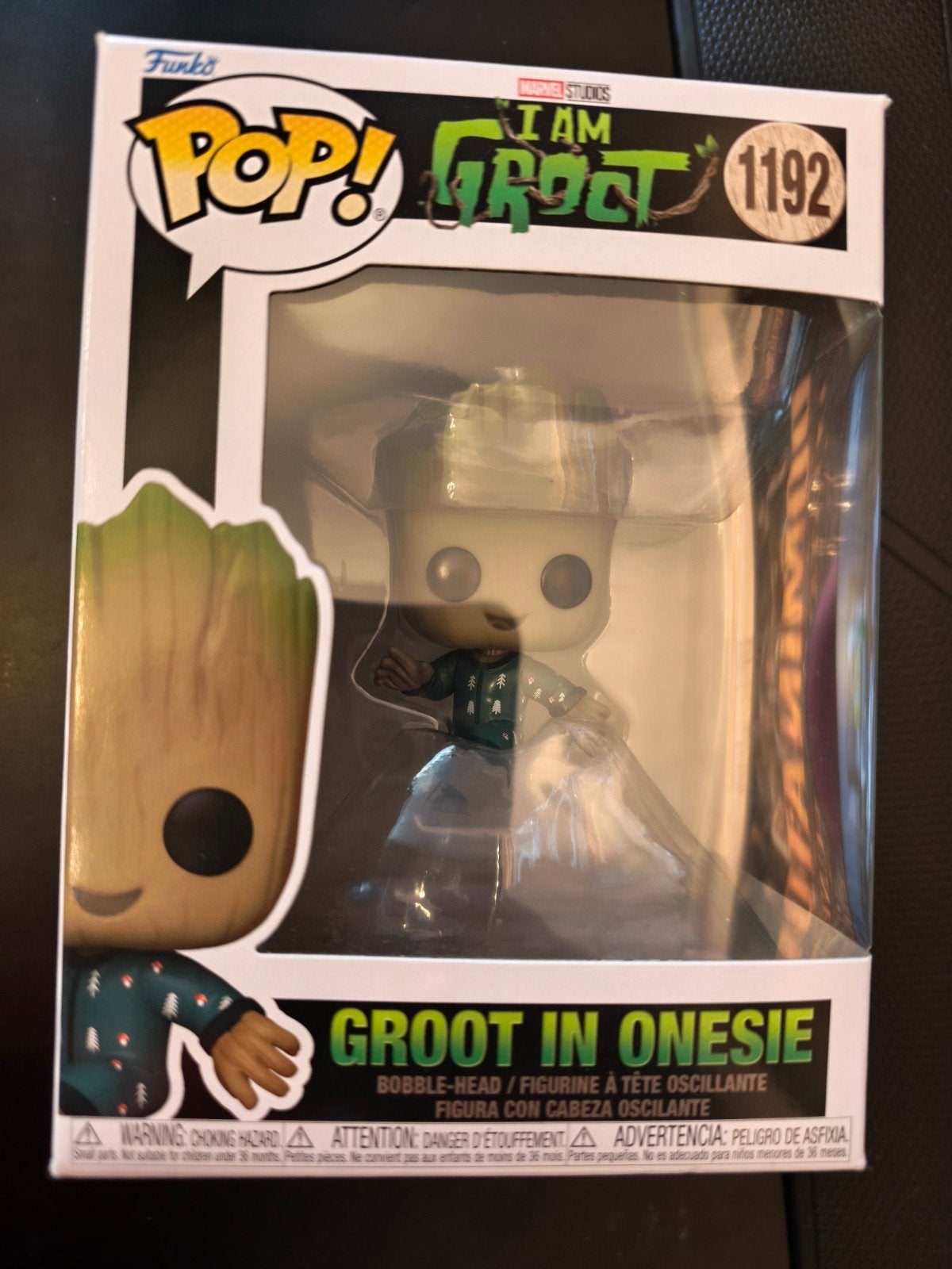 Funko Pop! I Am Groot - Groot in Onesie #1192 Nieuw, Ophalen of Verzenden, Nieuw