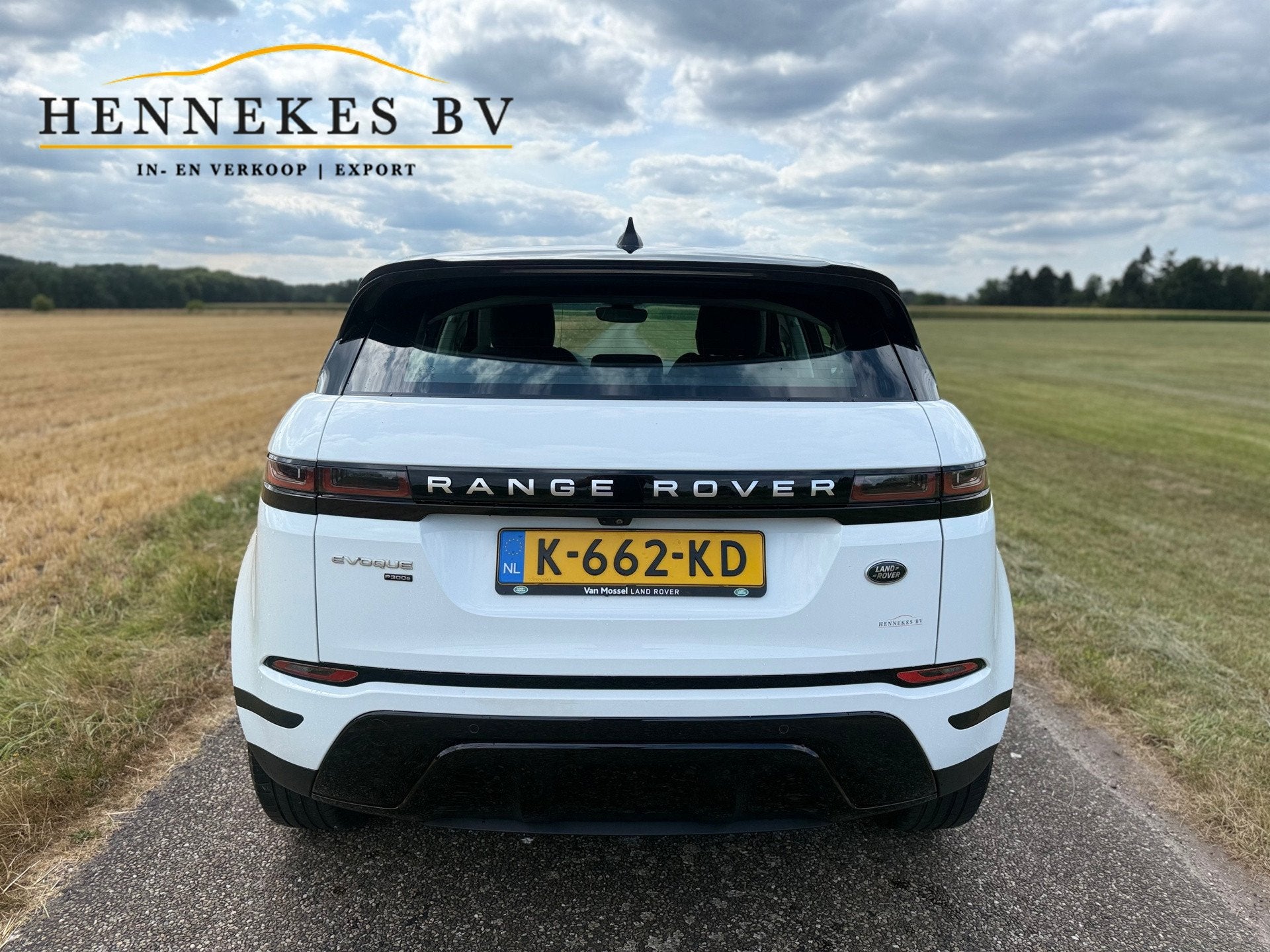 Land Rover Range Rover Evoque 1.5 P300e AWD NAP, Auto's, Automaat, Dealer onderhouden, Stof, Wit