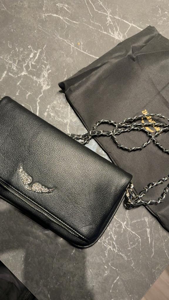 Zadig en voltaire tas, Sieraden, Tassen en Uiterlijk, Tassen | Damestassen, Ophalen of Verzenden, Zo goed als nieuw, Zwart