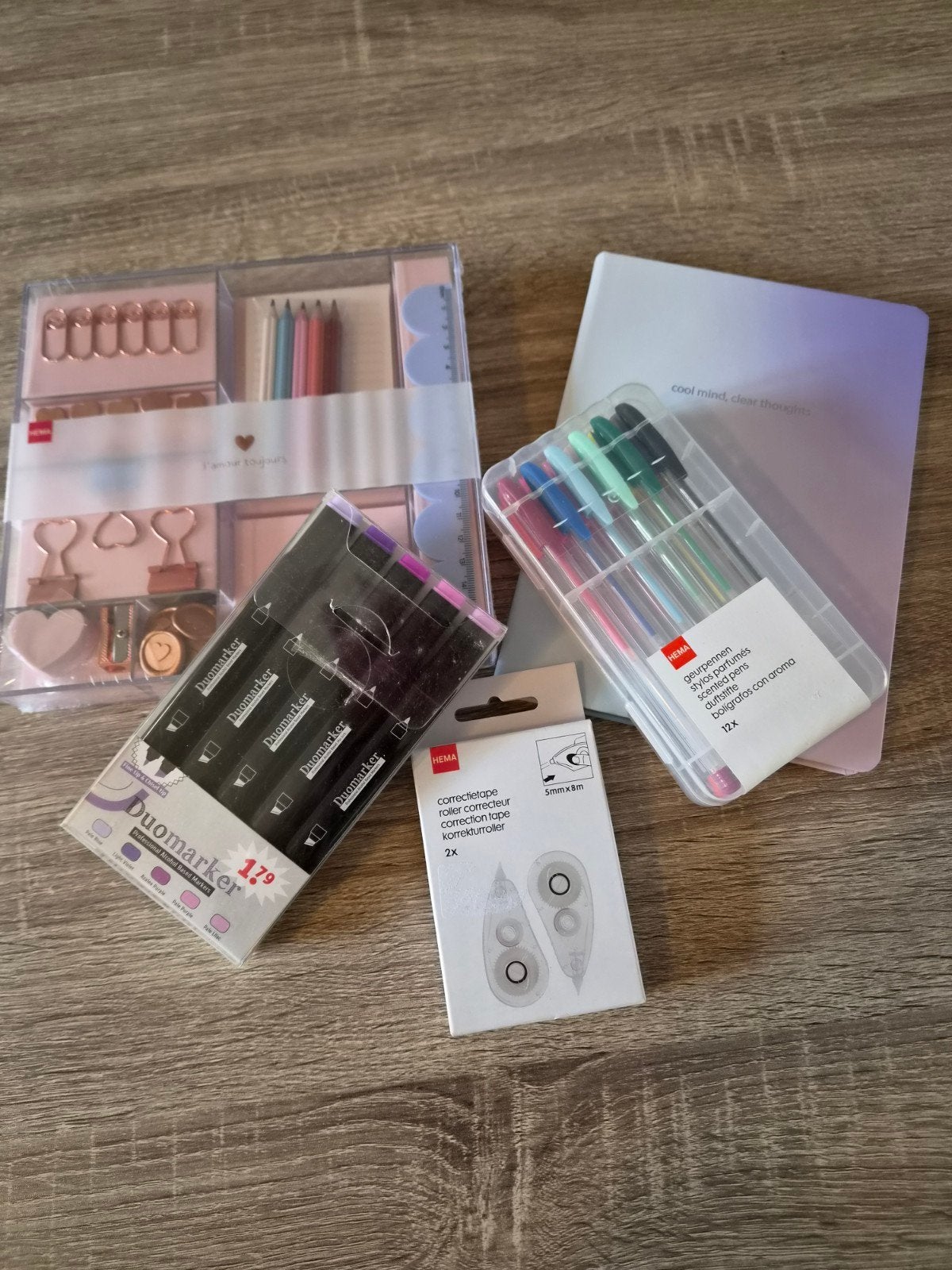 schoolspullen set nieuw, Ophalen of Verzenden, Nieuw
