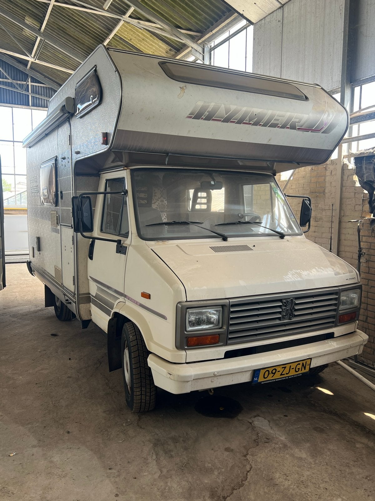 Peugeot Hymer Camper uit 1990 - Klassieke Alkoof Camper, Alkoof, Particulier, Hymer, Overige merken
