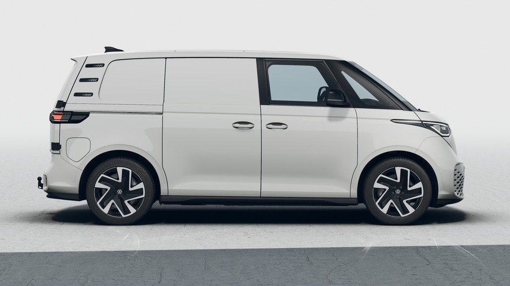 Volkswagen ID. Buzz Cargo 340pk Bulli Limited Edition 79 kWh, Auto's, Bestelauto's, Automaat, 12 maanden, Stof, 510 min