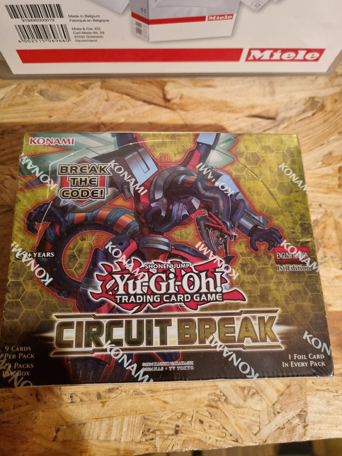 Yu-Gi-Oh! Circuit Break Booster Box 1st Edition, Ophalen of Verzenden, Nieuw