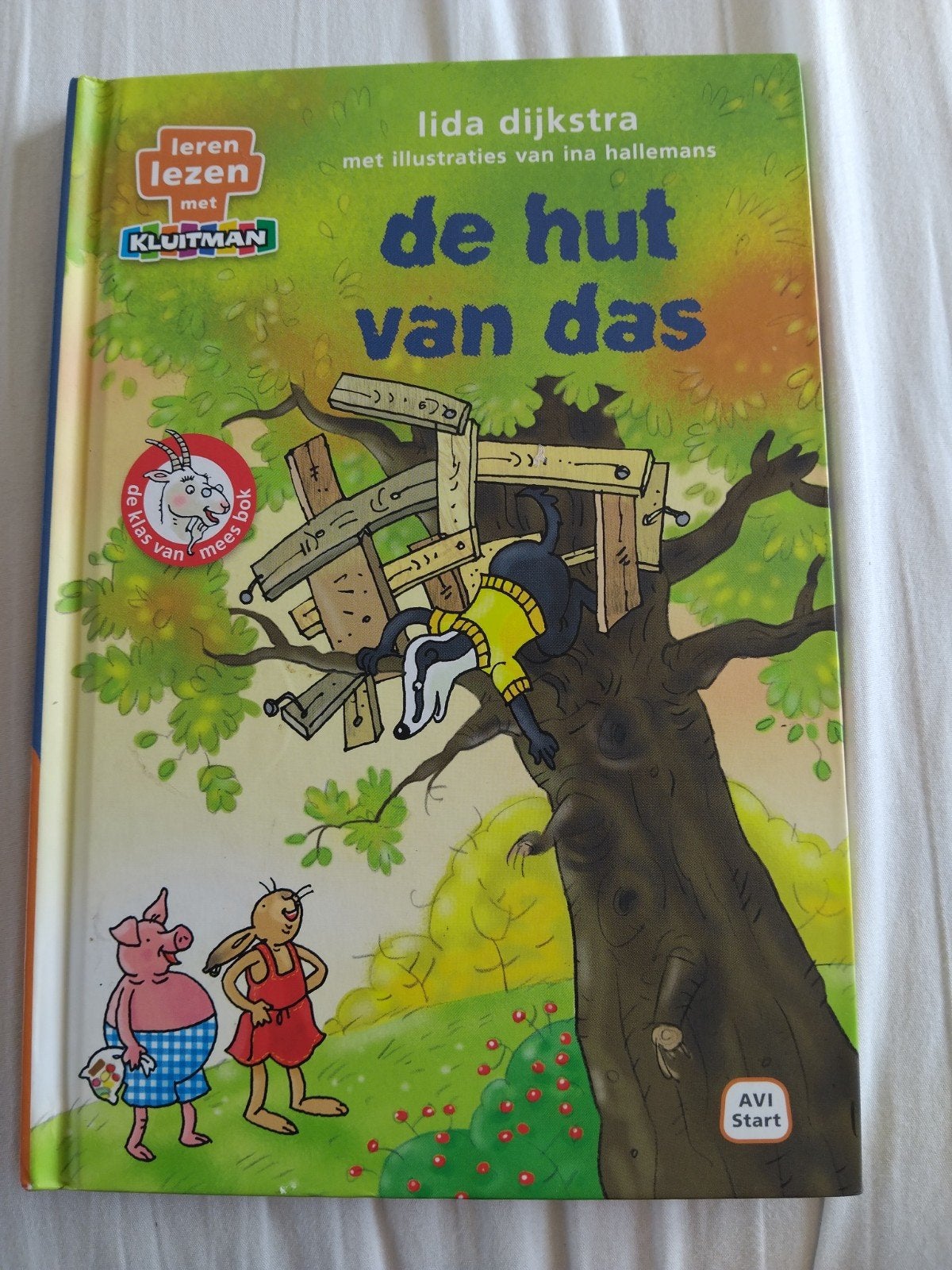 De Hut van Das - Lida Dijkstra (Leren lezen met Kluitman), Ophalen of Verzenden, Gelezen, Lida Dijkstra, Fictie algemeen