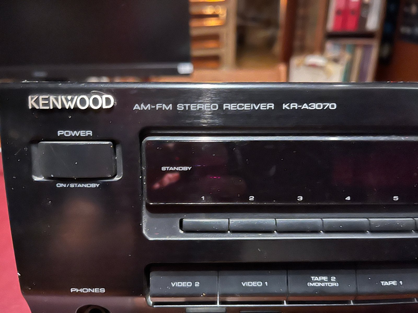 Kenwood KA-A3070 AM-FM Stereo Receiver, Ophalen of Verzenden, Zo goed als nieuw, Stereo