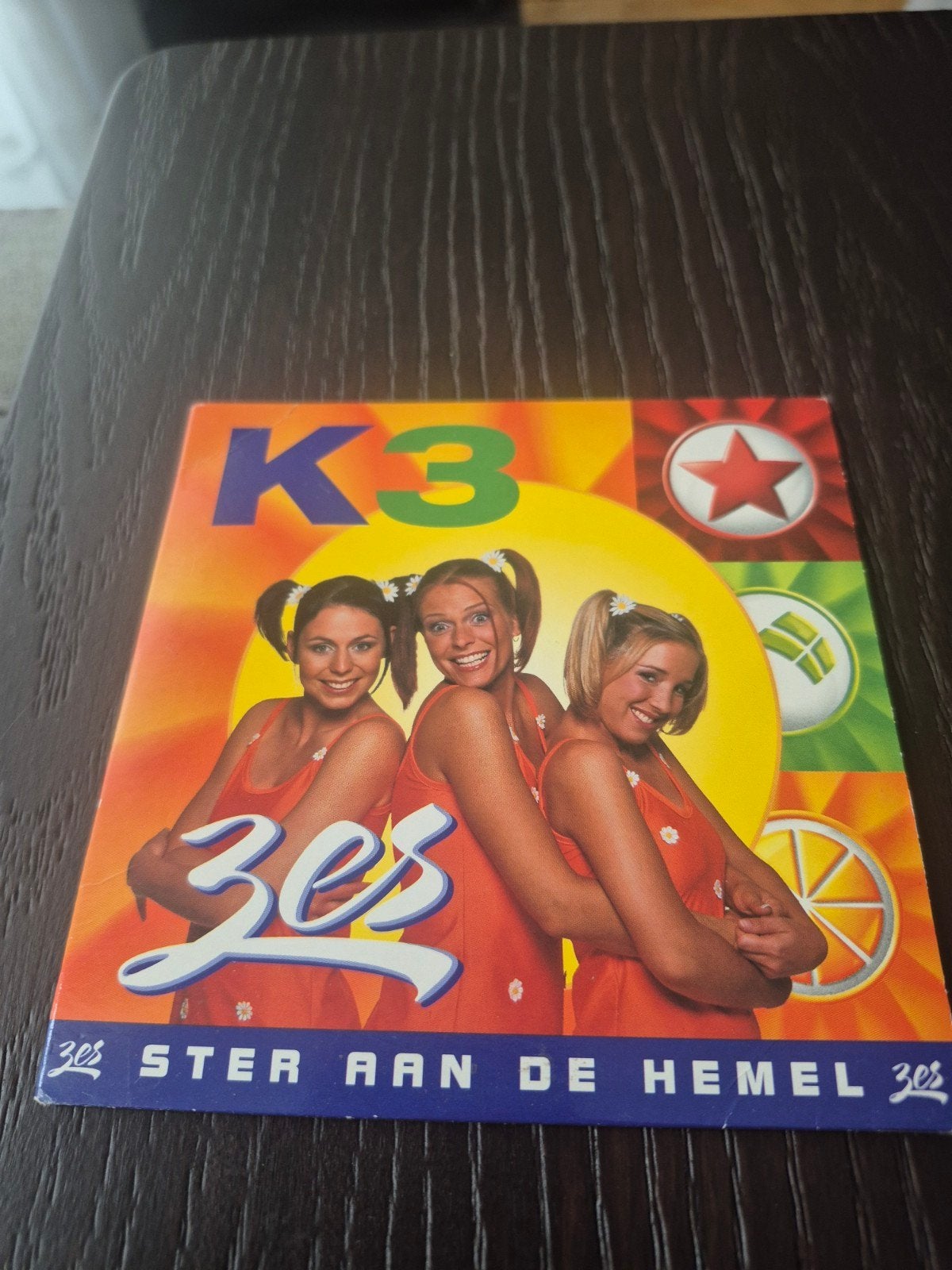 K3 - 3es Ster aan de Hemel CD Single, Gebruikt, 6 tot 9 jaar, Ophalen of Verzenden, Inclusief doosje