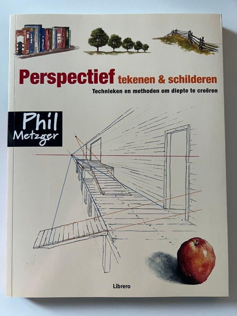 Perspectief tekenen en schilderen - Phil Metzger (Librero), Ophalen of Verzenden, Gelezen