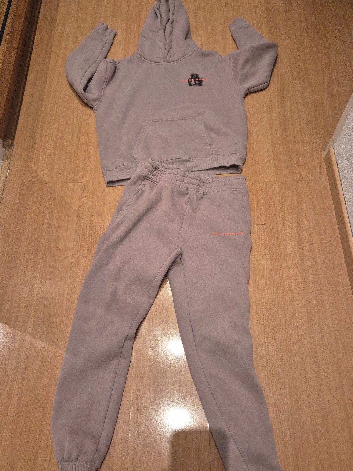 Black Bananas Joggingpak Set (Hoodie + Broek) - Maat 164, Kinderen en Baby's, Jongen of Meisje, Ophalen of Verzenden, Zo goed als nieuw