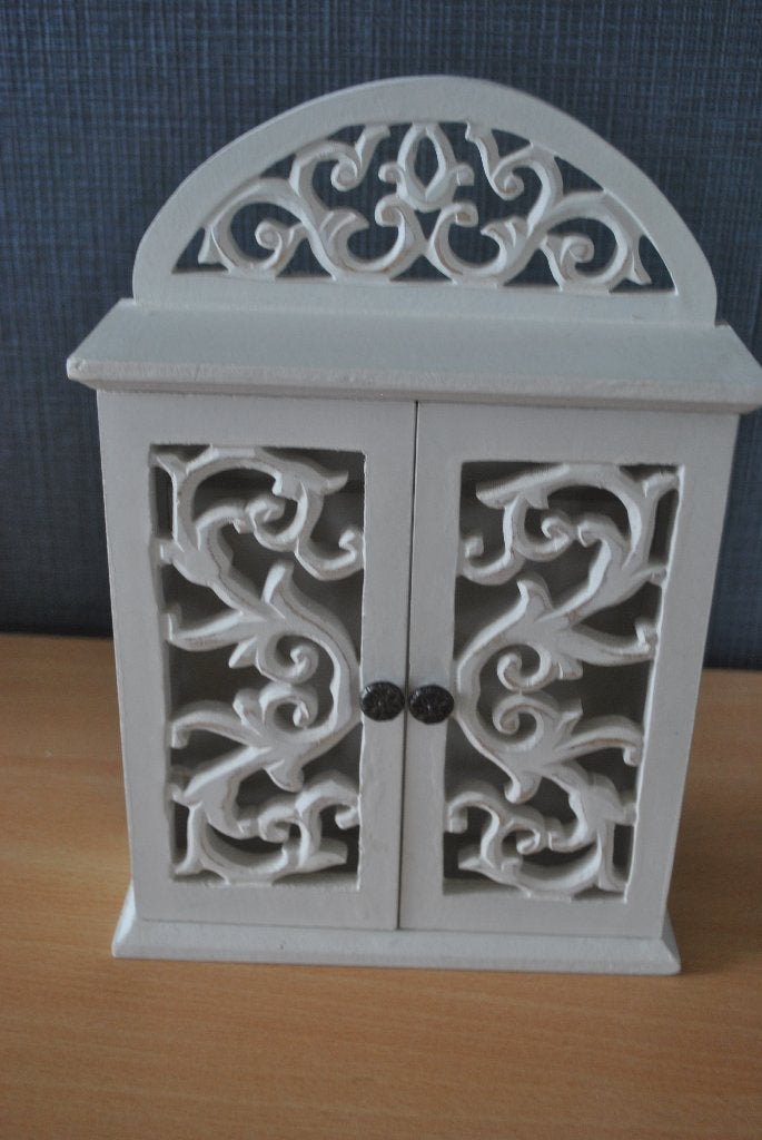 Sleutelkastje, Gebruikt, Hout, Ophalen of Verzenden, 19 cm