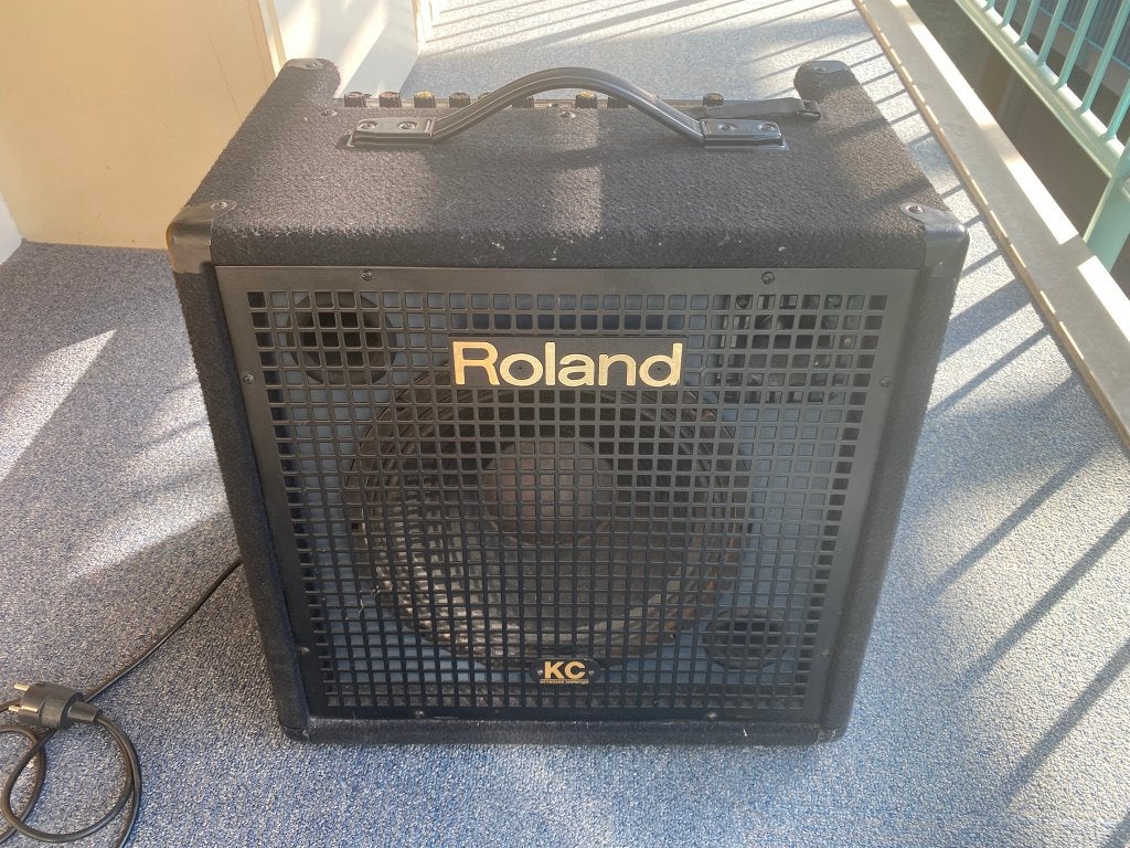 Roland KC 350 EC Keyboard Versterker, Muziek en Instrumenten, Ophalen, Zo goed als nieuw, Minder dan 500 watt, Keyboardversterker