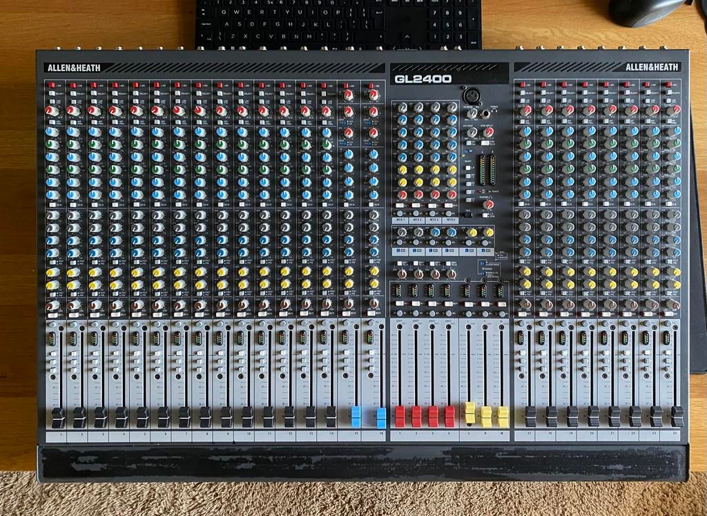 Allen & Heath GL2400 + Lexicon mx300 + case, Muziek en Instrumenten, Ophalen, Zo goed als nieuw, 20 kanalen of meer