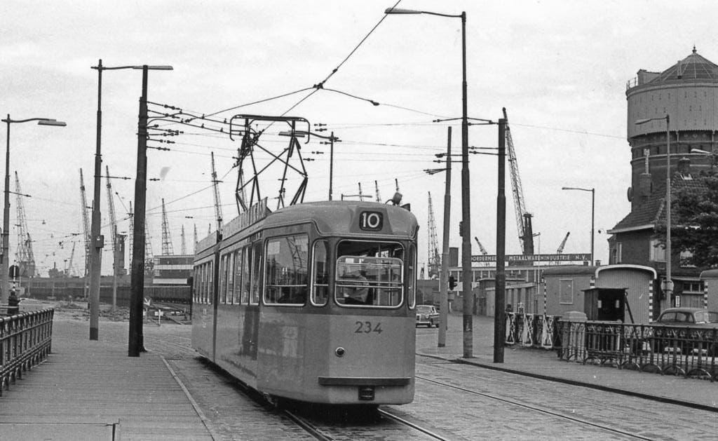 RET Tram Schindler  Ruigerplaatbrug, Verzenden, Voor 1920, Zuid-Holland