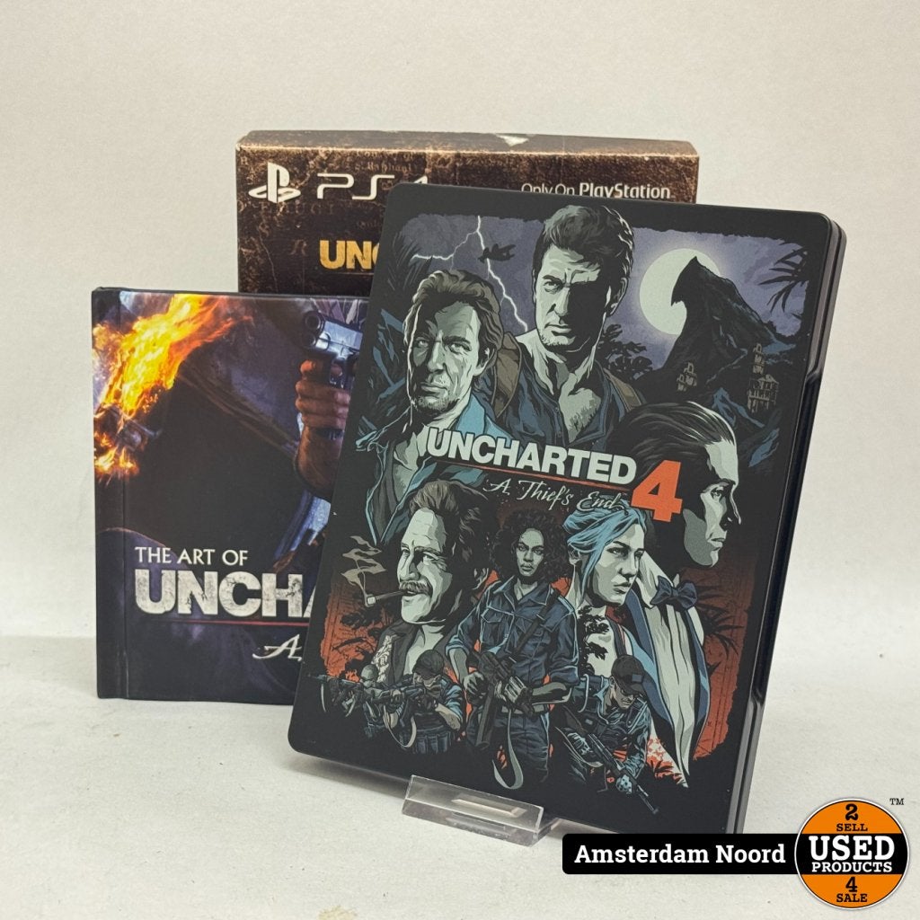 Ps4 Uncharted 4: A Thief's End Libertalia Stealcase Edition, Sony, Zo goed als nieuw, Support@sony.com, 1-7-1 Konan, Minato-ku
Tokyo 108-0075
Japan