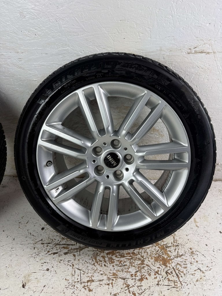 Originele Mini Countryman velgen 18" 5x112 Style 532 winter, Niet ingevuld, 18 inch, Gebruikt, Banden en Velgen