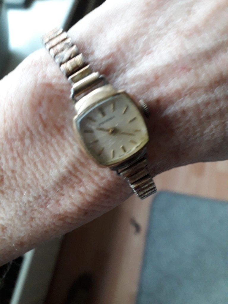 dameshorloge prisma, Sieraden, Tassen en Uiterlijk, Horloges | Dames, Overige merken, Staal, Gebruikt, Polshorloge
