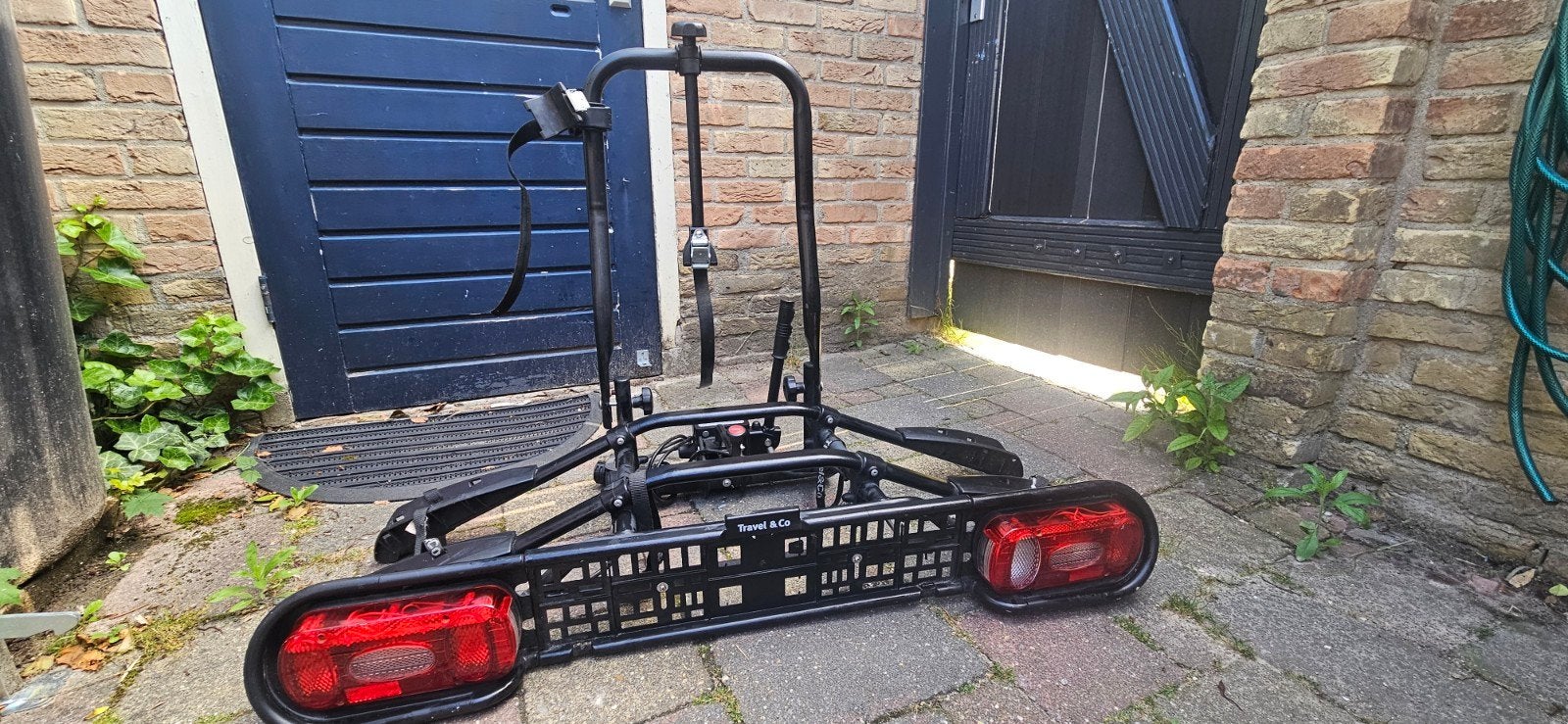 Travel&Co Fietsendrager voor 2 fietsen, Auto diversen, Ophalen, Gebruikt, 2 fietsen, Trekhaakdrager