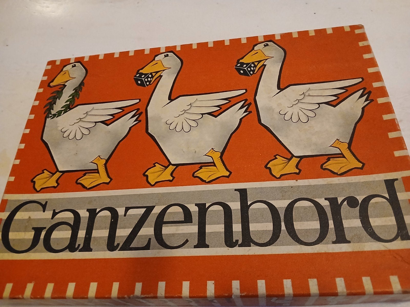 Vintage  ganzenbord, Ophalen of Verzenden