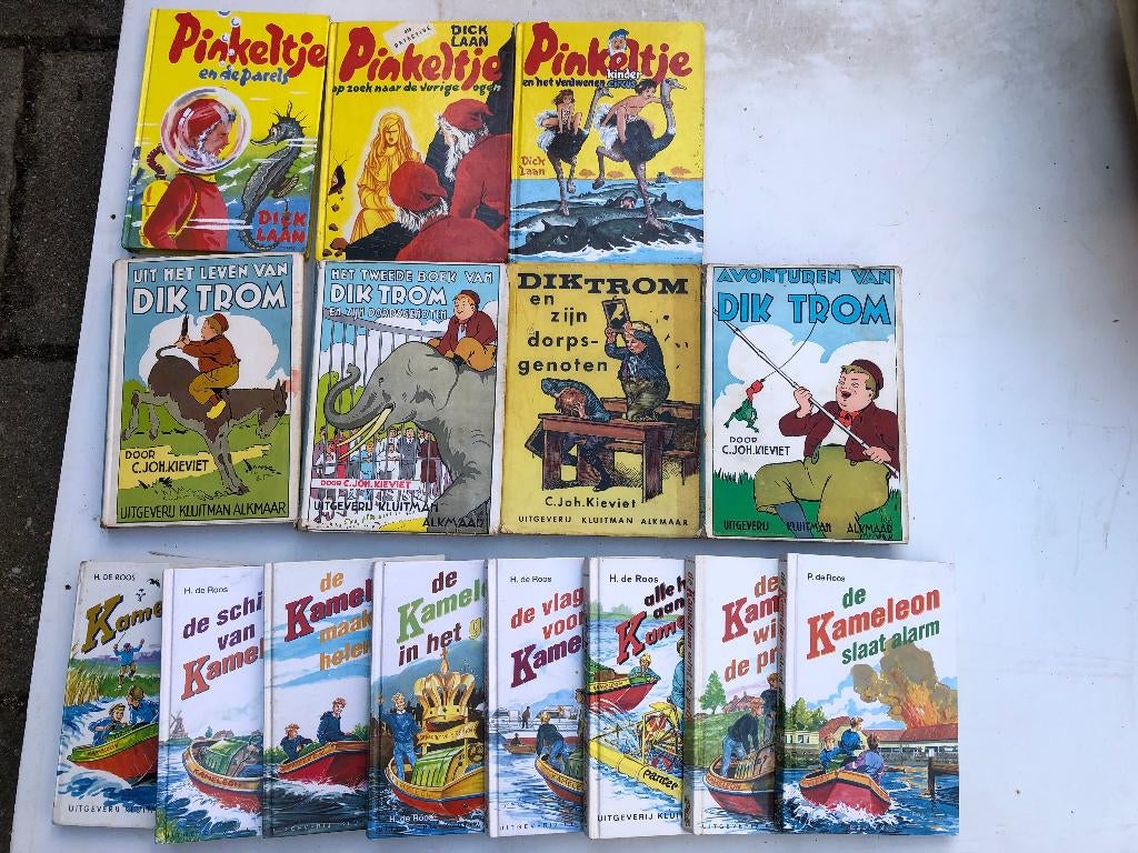 oude kinderboeken van Dik Trom, De Kameleon, Pinkeltje., Ophalen of Verzenden, Gelezen, Fictie algemeen