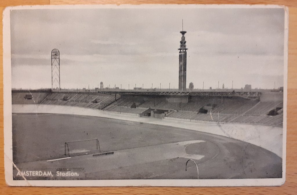 Ansichtkaart Amsterdam, Verzenden, 1920 tot 1940, Gelopen, Noord-Holland