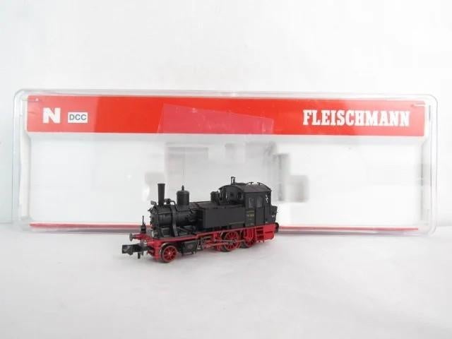 Fleischmann 707181 N DRG Tenderlok, klasse 70.0,  zwart, Hobby en Vrije tijd, Modeltreinen | N-Spoor, Zo goed als nieuw, Locomotief