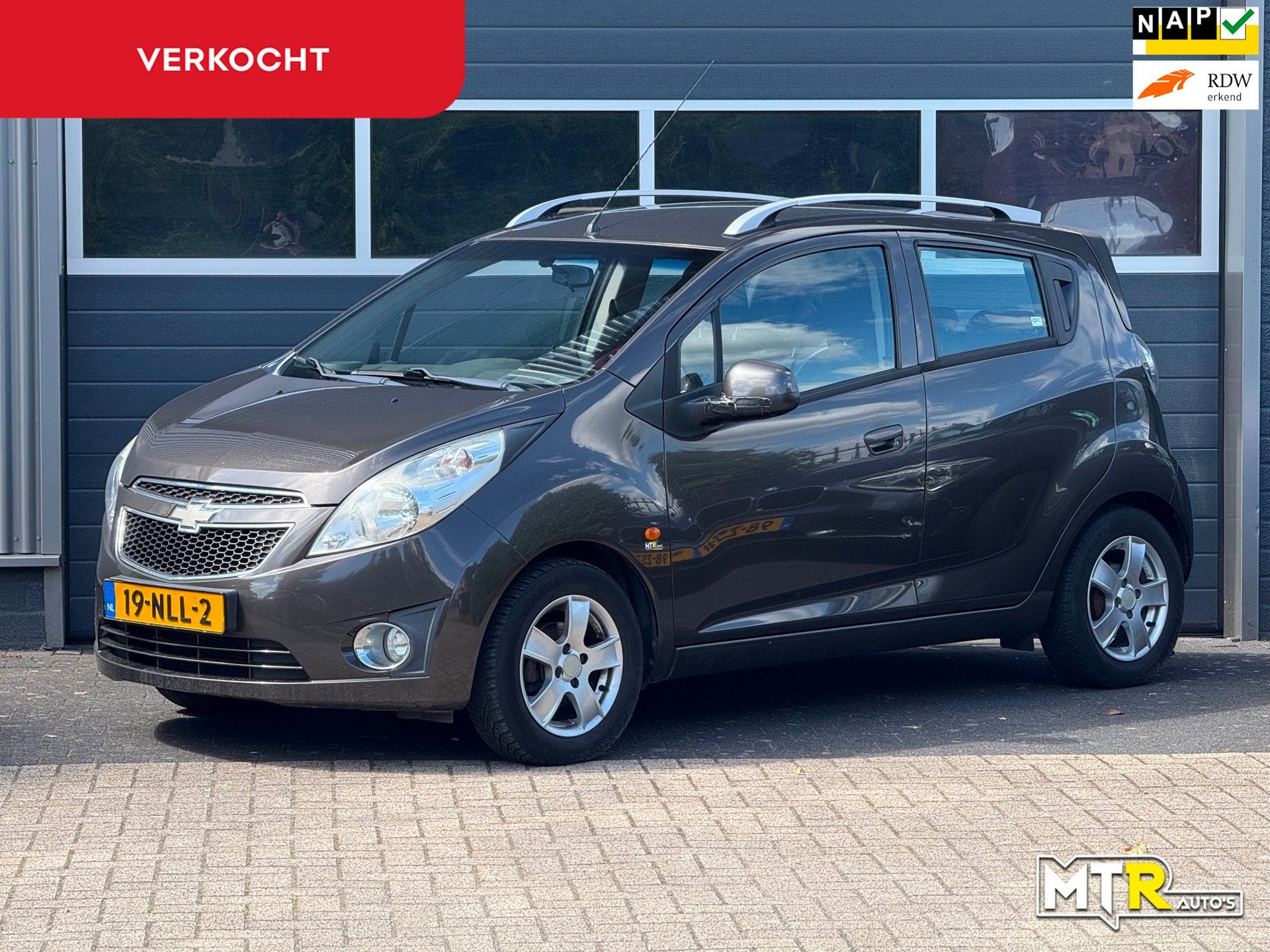 Chevrolet Spark 1.0 16V LS Bi-Fuel LPG G3|NAP|APK, Auto's, Voorwielaandrijving, Euro 5, Stof, Zwart
