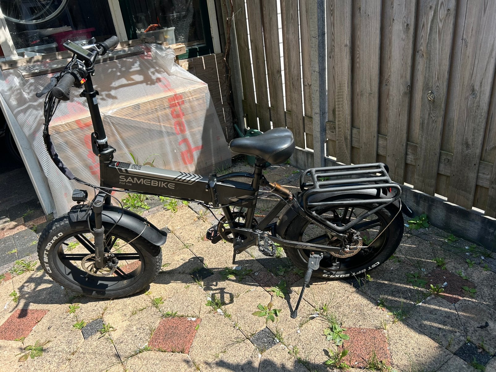 Samebiek elektrische vouwfiets met weinig km 393, Ophalen of Verzenden, Zo goed als nieuw, 20 inch of meer