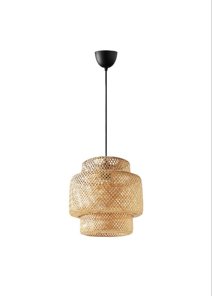 IKEA SINNERLIG rotan lampenkap - Ø 50 cm, 25 tot 50 cm, Beige, Rond, Ophalen of Verzenden
