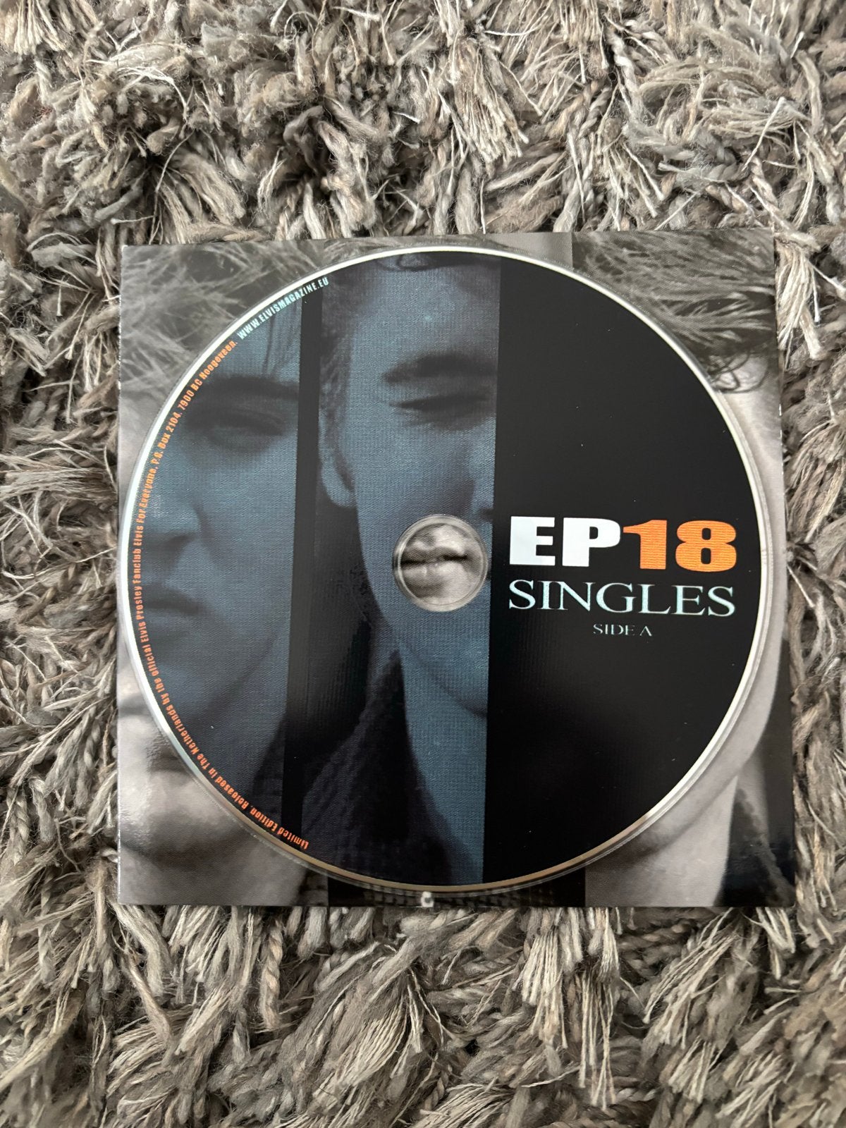 Elvis for Everyone Fanclub Collectors Item EP18 Singles, Gebruikt, Speciale editie, Ophalen of Verzenden, EP