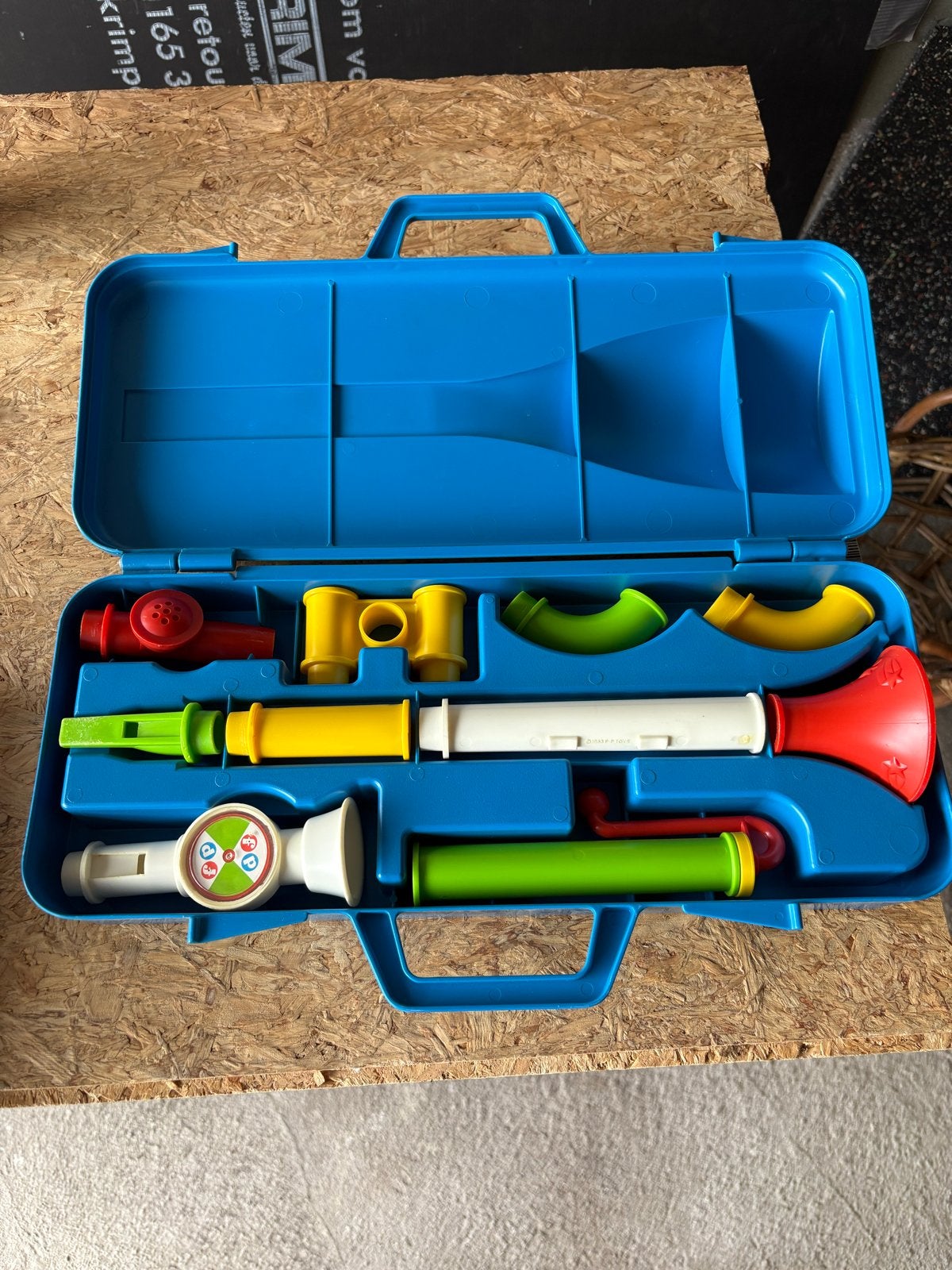 Vintage Fisher-Price De Grappige Blazers / Crazy Combo Horn, Ophalen of Verzenden, Gebruikt, Speelset, Met geluid