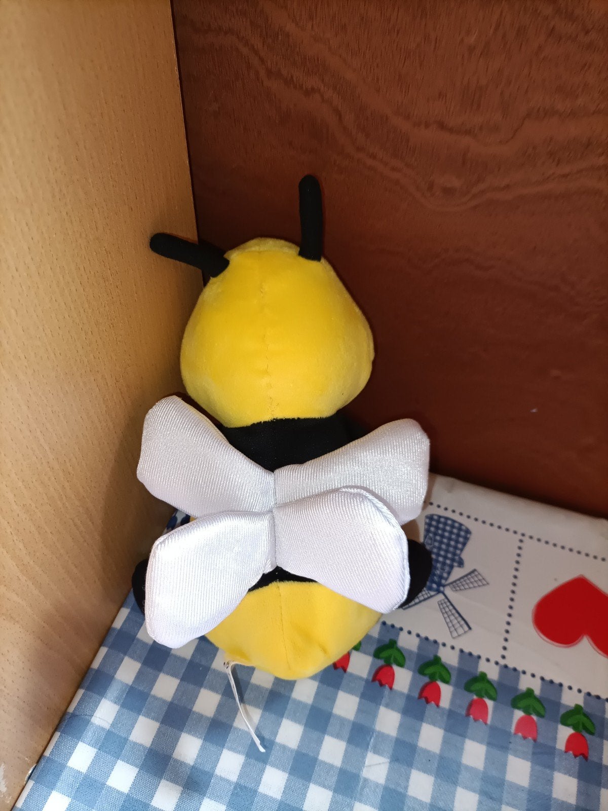 Bij knuffel Albert Heijn knuffel 21 cm groot, Ophalen of Verzenden, Zo goed als nieuw, Overige typen