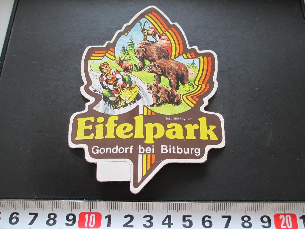 sticker Duitsland EIFELPARK Gondorf bei Bitburg *, Ophalen, Zo goed als nieuw