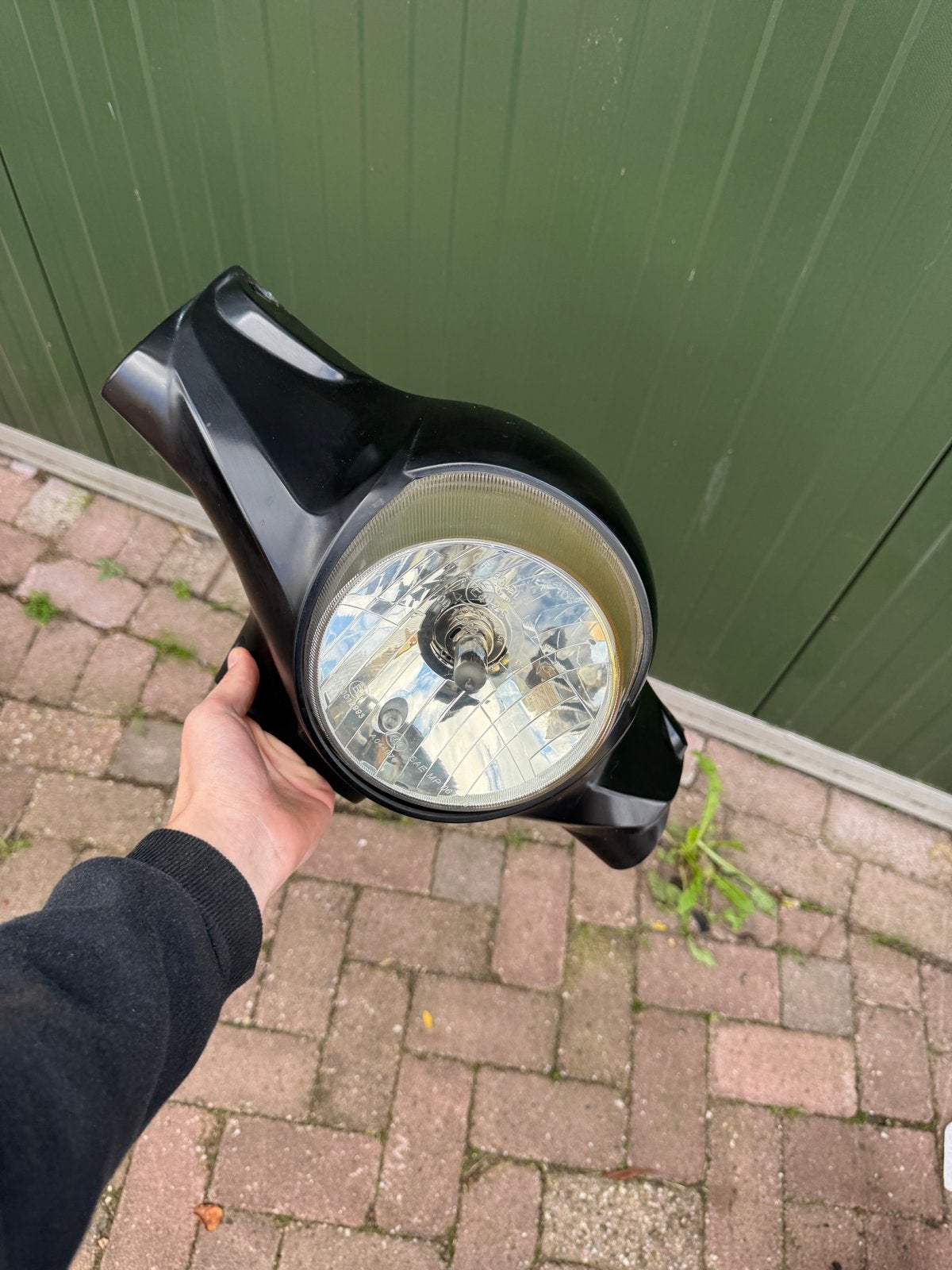 Sym Fiddle 2 Koplamp met Stuurkap, Fietsen en Brommers, Ophalen of Verzenden, Gebruikt, Koplamp, SYM