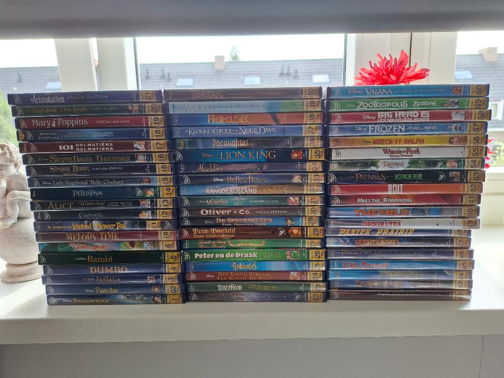 DISNEY DVD'S en Bluray's vanaf 1 euro ( van een verzamelaar), Cd's en Dvd's, Dvd's | Tekenfilms en Animatie, Tekenfilm, Ophalen of Verzenden