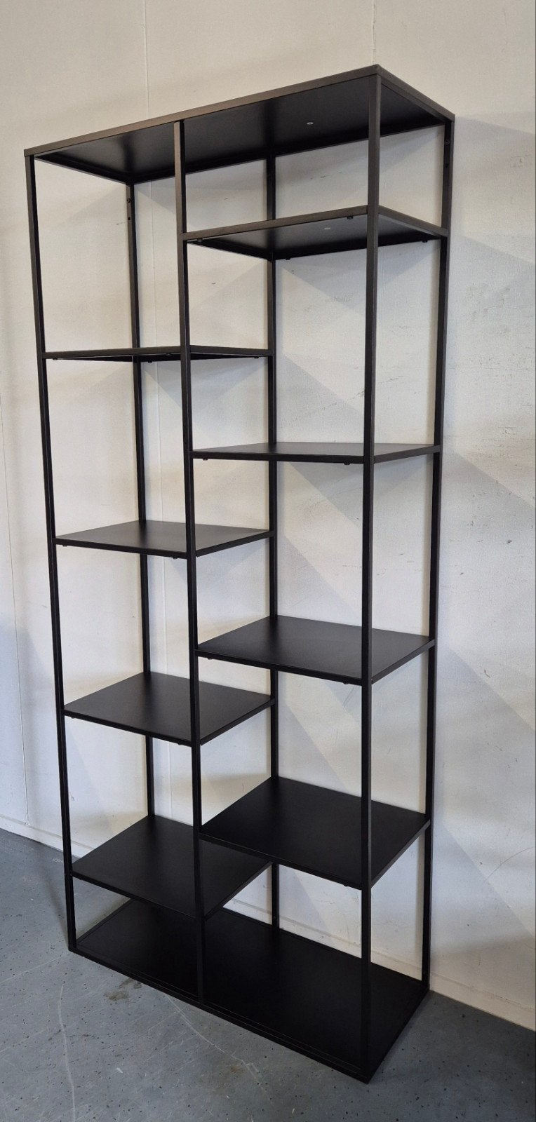 NIEUWE STALEN KAST ZWART 195x85x35 | Faillissementverkoop, Ophalen, ., Nieuw, .