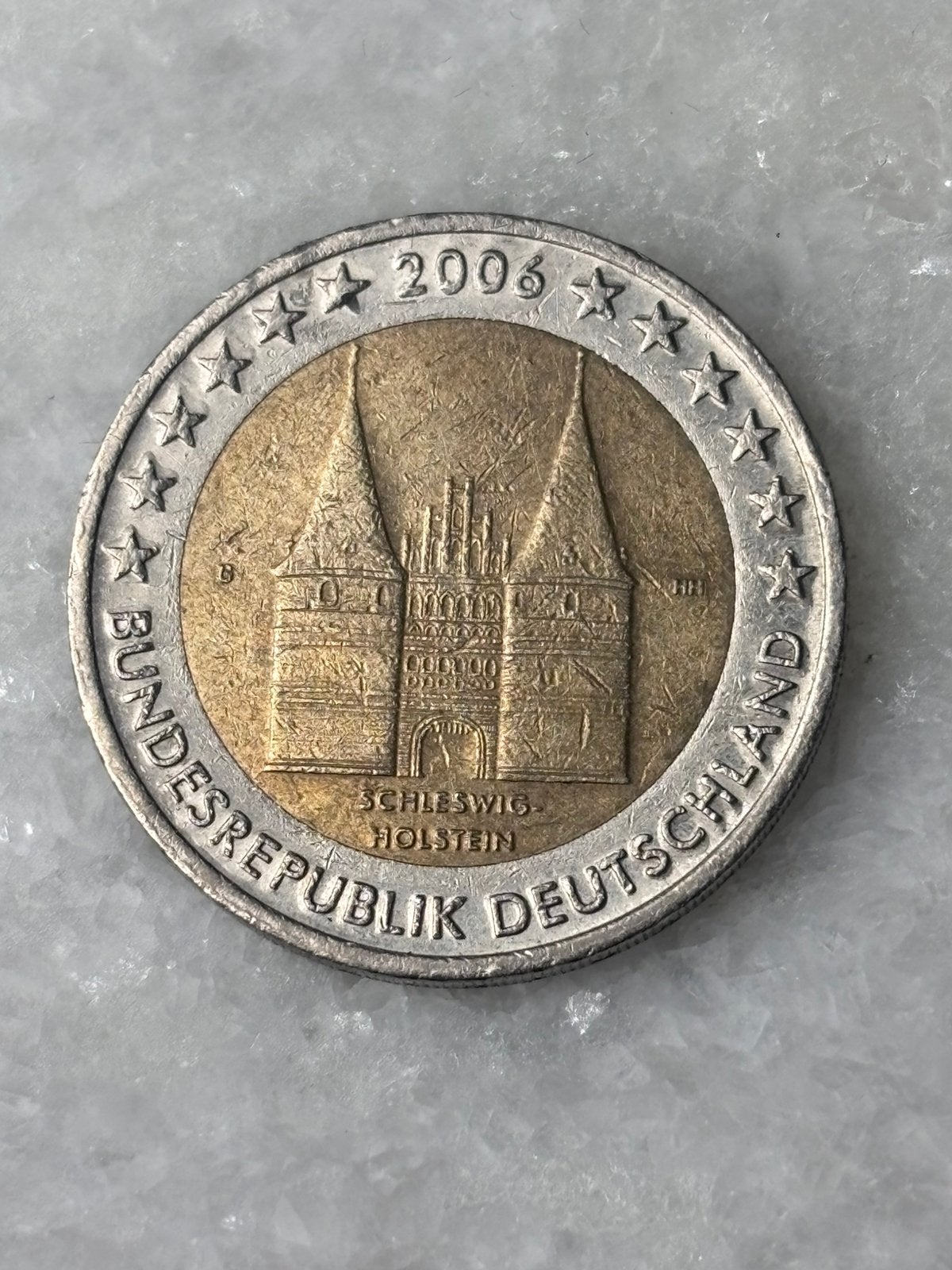 2 euro Bundesländer-reeks 2006 – Schleswig-Holstein, Postzegels en Munten, Ophalen of Verzenden, Duitsland, 2 euro
