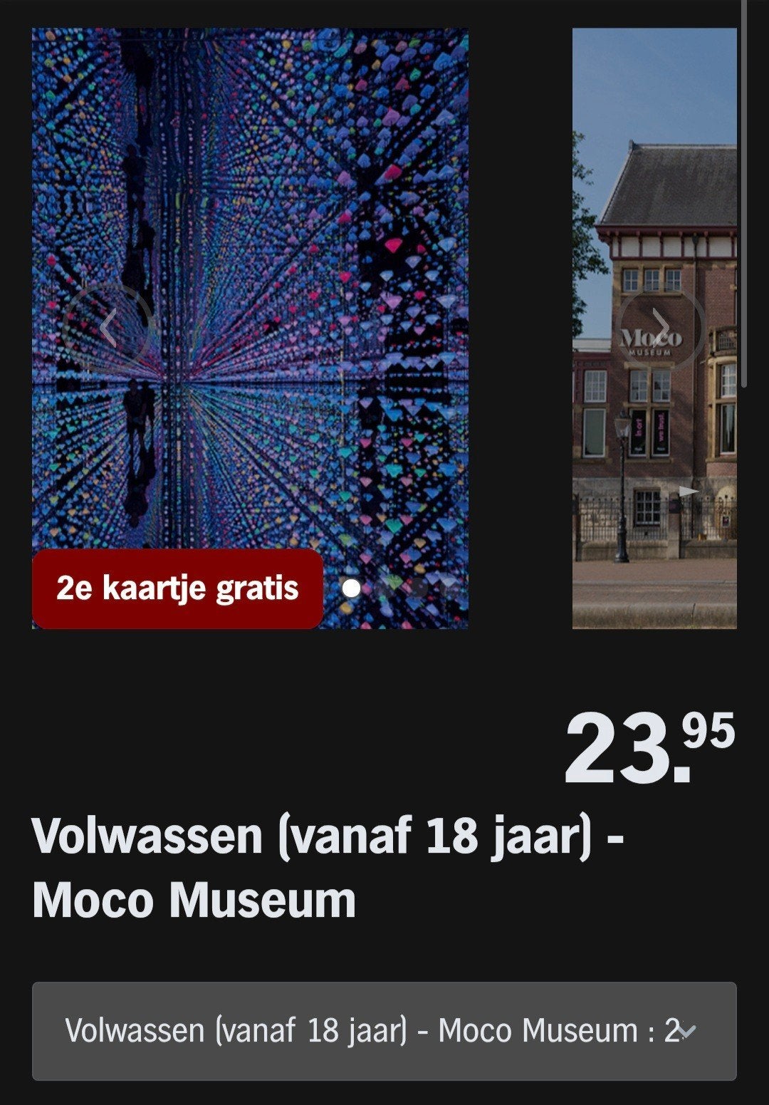 MOCO MUSEUM ♡ 2e kaartje gratis (AH SPAARKAARTEN), Overige typen