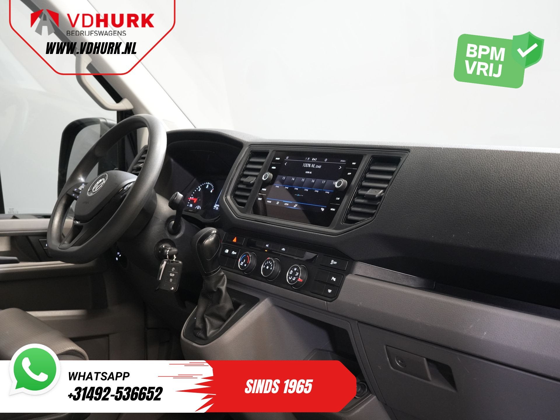 Volkswagen Crafter 2.0 TDI 140 pk DSG Aut. L3H3 Carplay/ 270, Gebruikt, 4 cilinders, Volkswagen, Zwart
