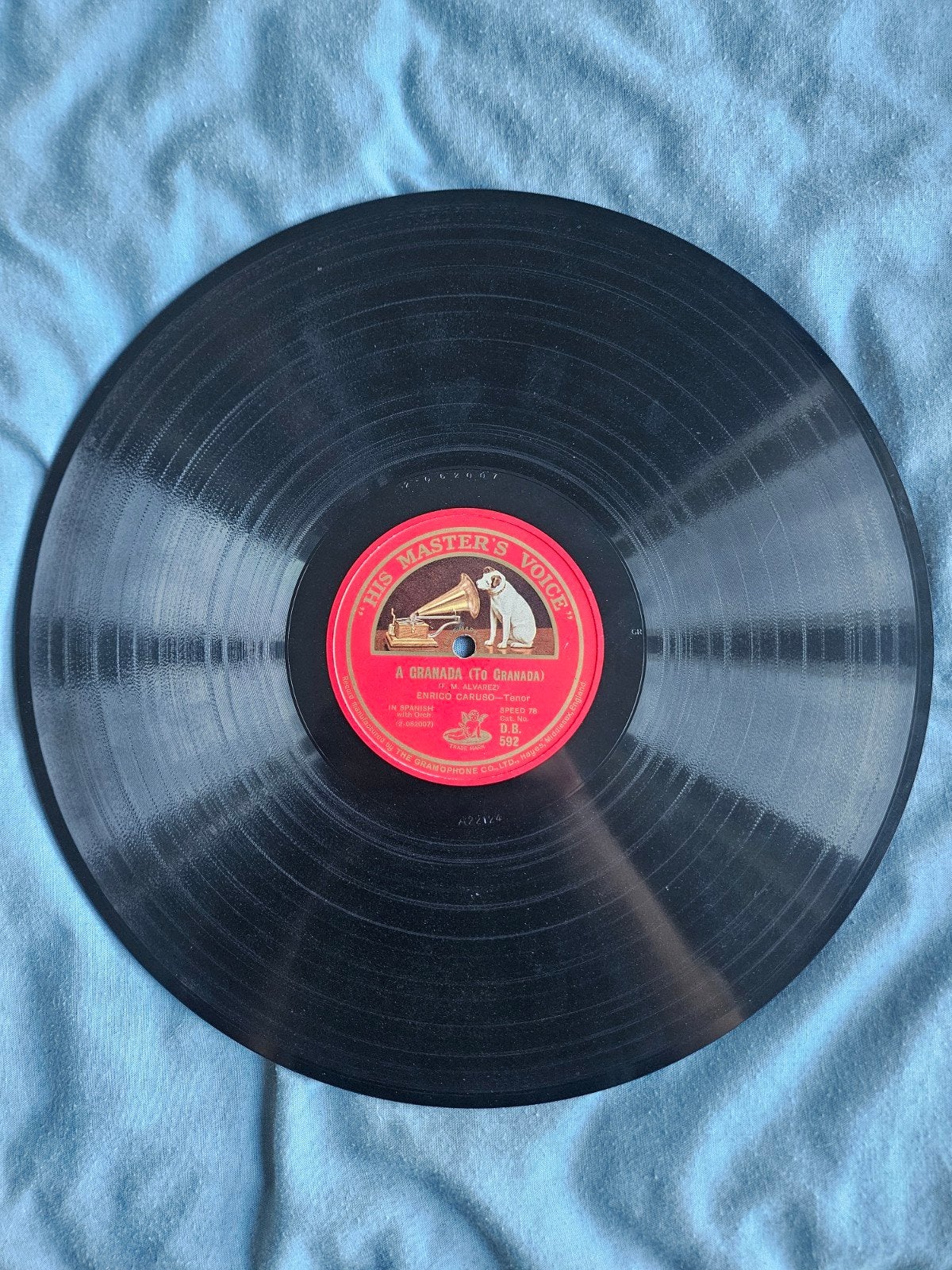 His masters Voice - a la luz de la luna / a granada, Ophalen of Verzenden, Zo goed als nieuw, 12 inch, Opera of Operette