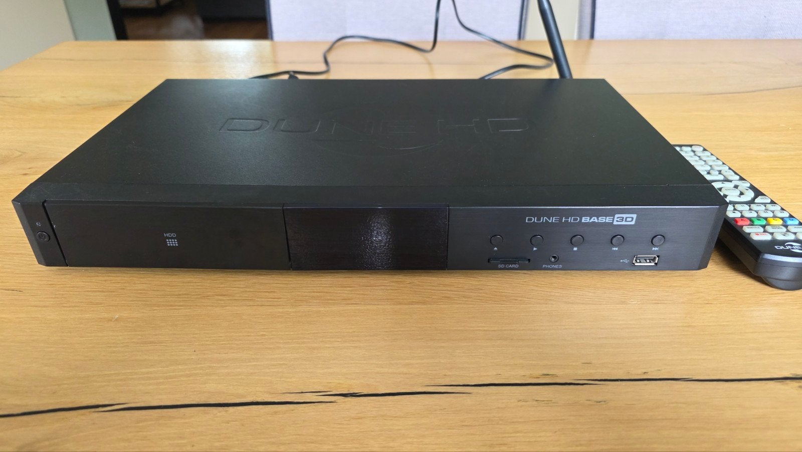 Dune HD Base 3D( inclusief harddisk), Audio, Tv en Foto, Blu-ray-spelers, Ophalen of Verzenden, Overige merken