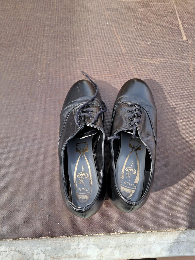 Zwarte tapschoenen van Freed of London, Zwart, Dansschoenen, Ophalen of Verzenden, Gedragen