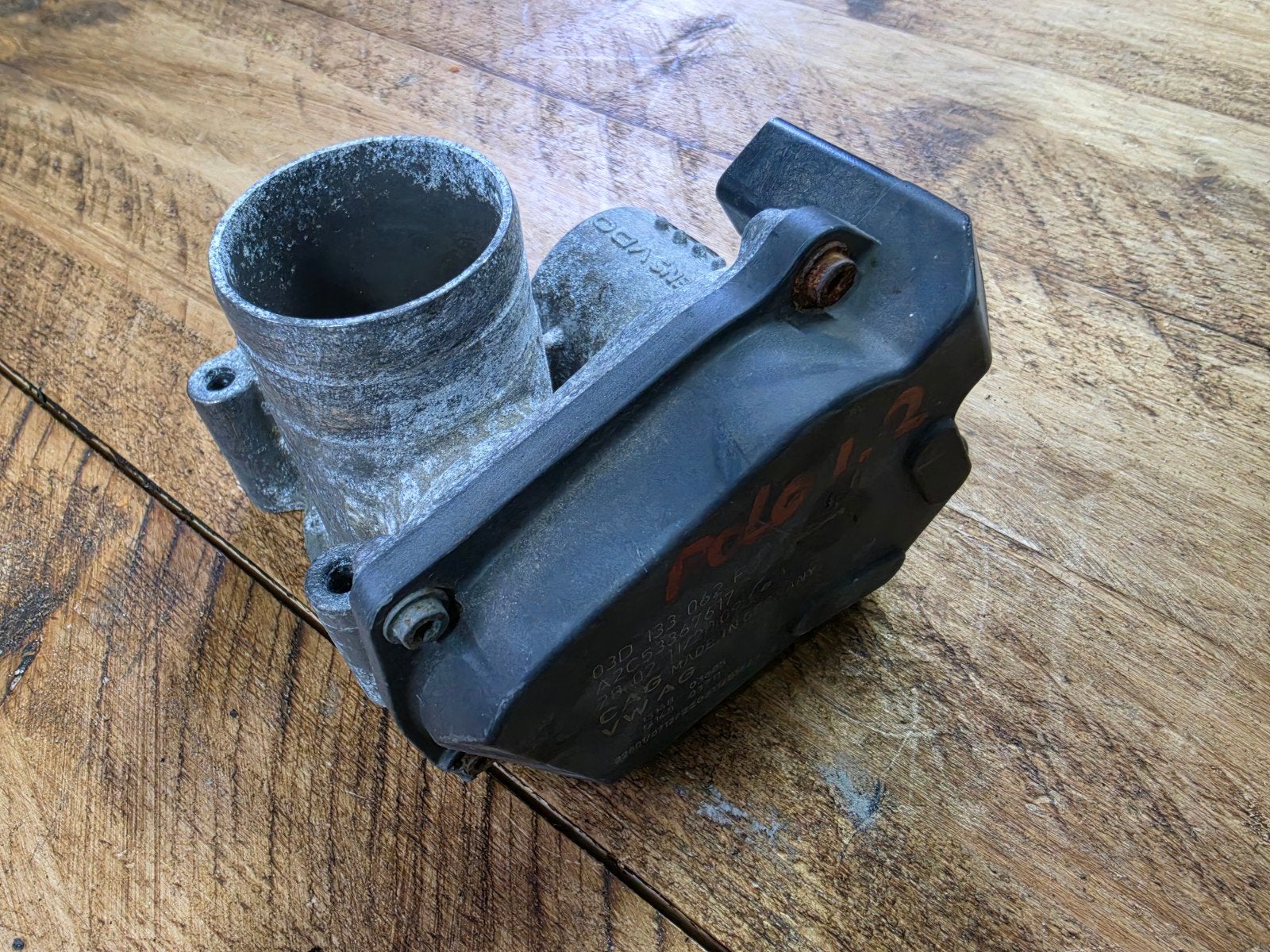 VW POLO 6R gasklephuis 1.2, Auto-onderdelen, Motor en Toebehoren, Gebruikt, Ophalen of Verzenden, Vw, X