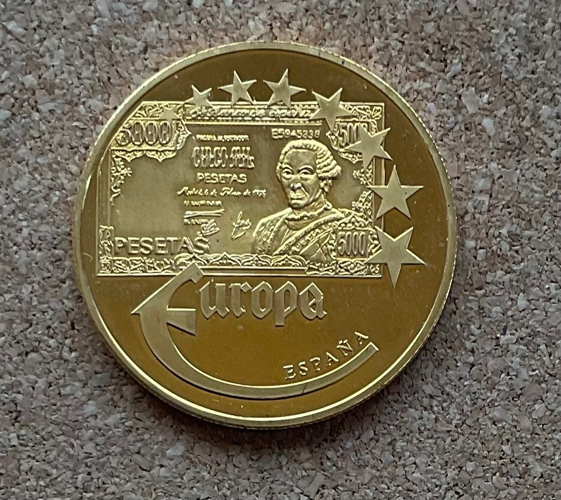 Penning - EUROPA 2003 - ESPANA., Ophalen of Verzenden, Overige materialen, Buitenland