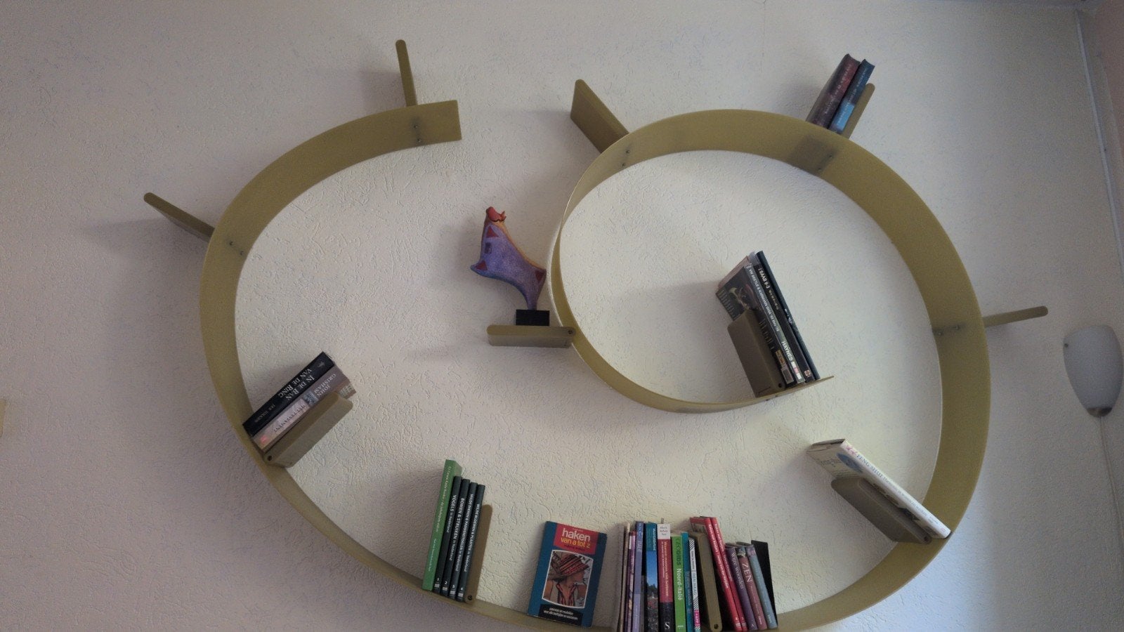 Kartell Bookworm wandplank, Ophalen, Gebruikt