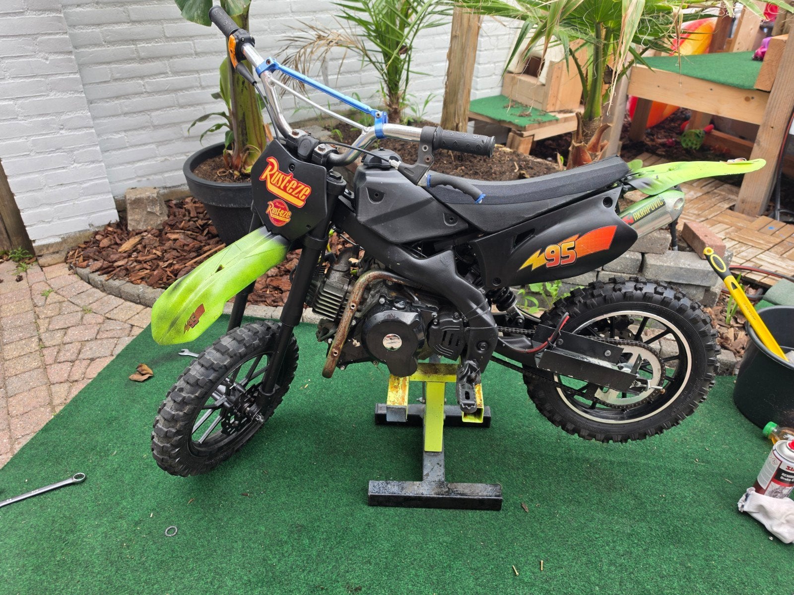 leuke mini crosser 60cc automaat, Ophalen, Gebruikt, Overige typen