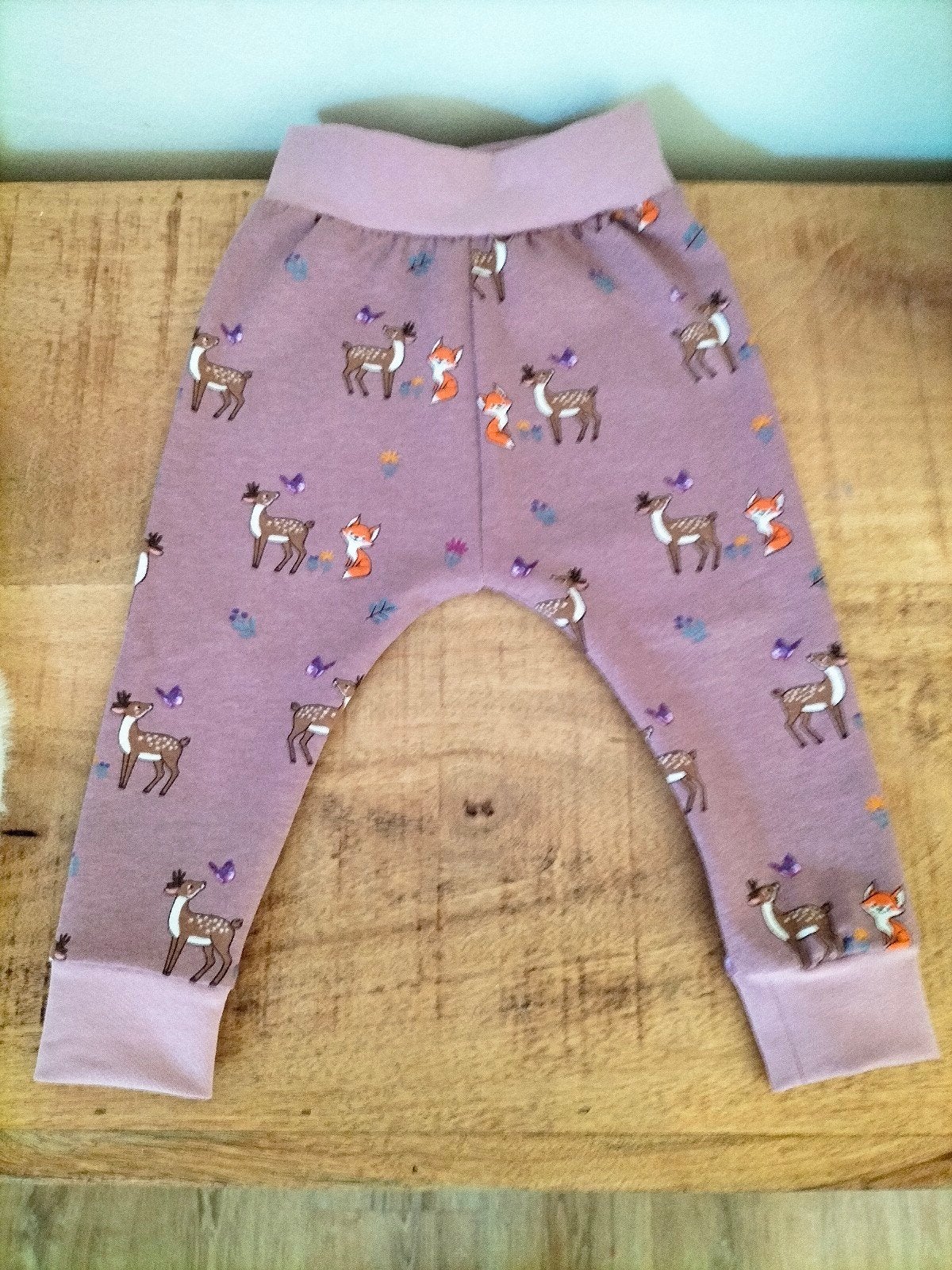 Nieuw handgemaakt • Broekje 80/86 'Vosje, Kinderen en Baby's, Babykleding | Maat 80, Broekje, Infoo, Nieuw, Ophalen of Verzenden