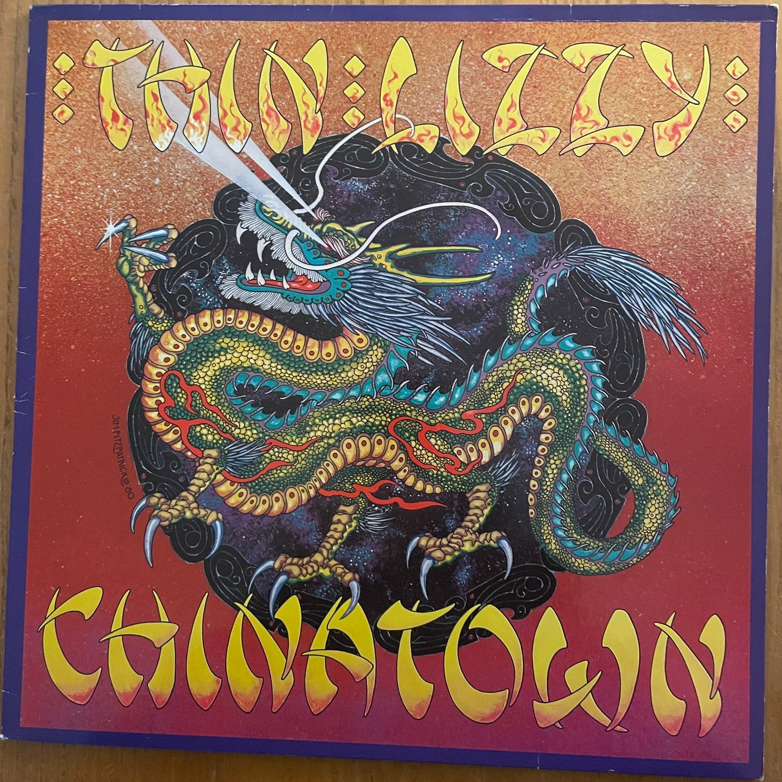 Thin Lizzy - Chinatown, Ophalen of Verzenden, Zo goed als nieuw