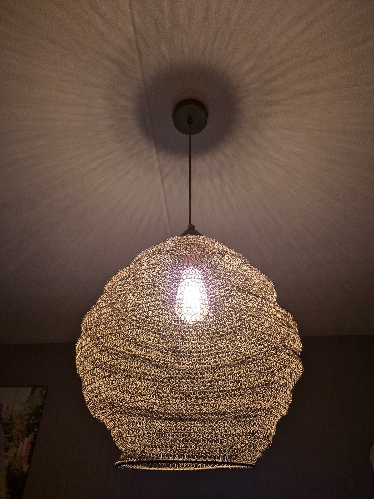 Lamp vorm bijenkorf, Ophalen of Verzenden