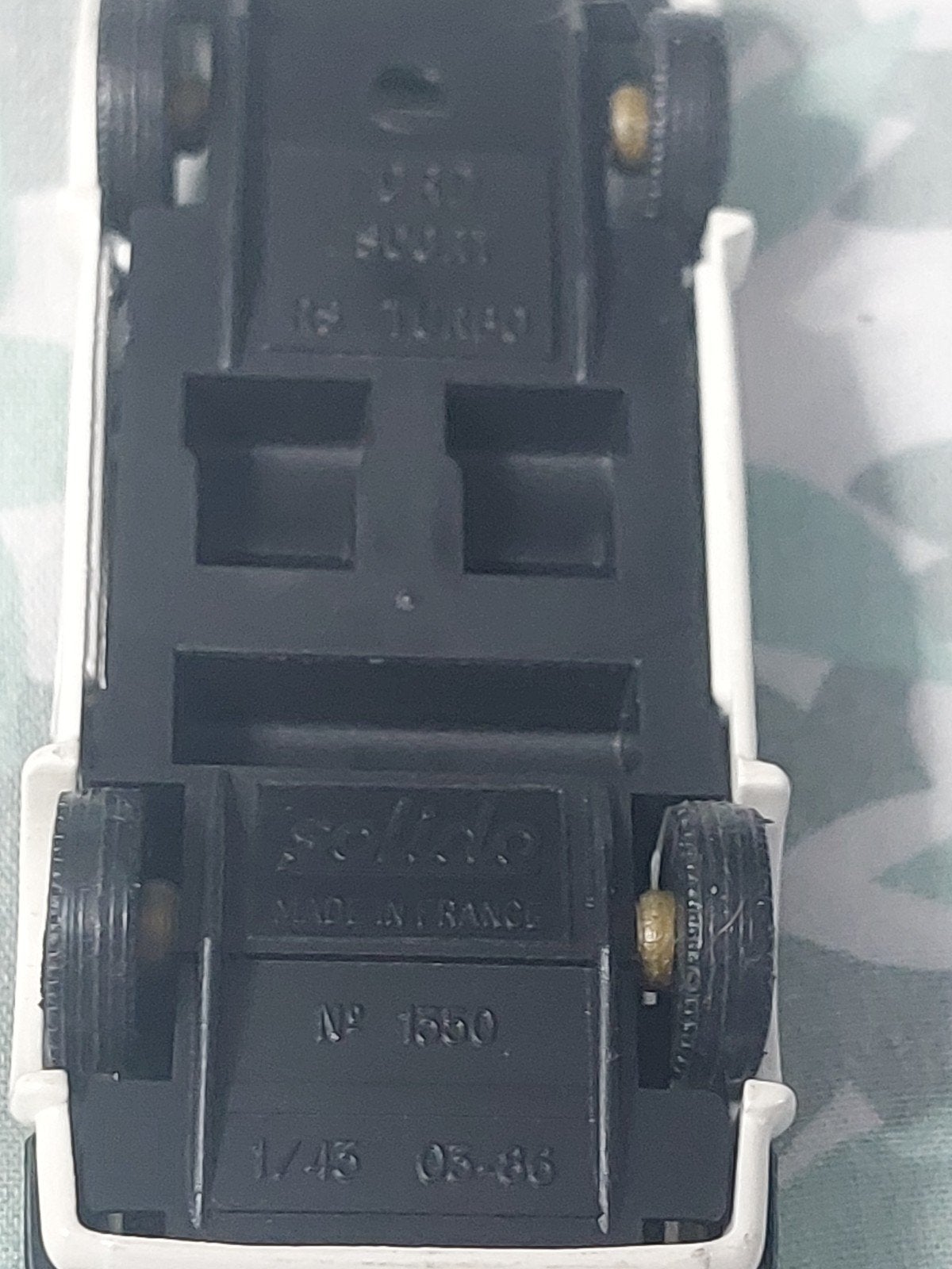Solido Metal 5 Ford Escort MK3 Rally Auto #2, Ophalen of Verzenden, Gebruikt
