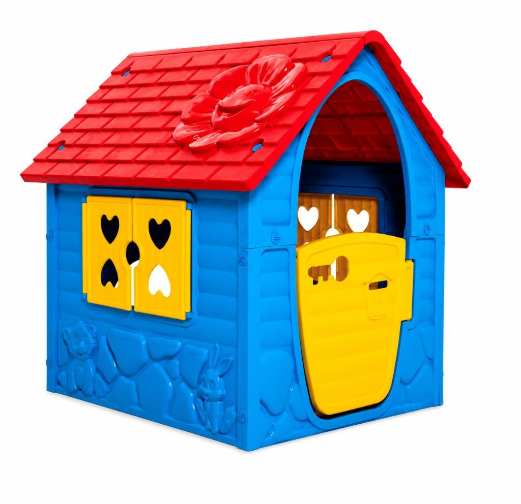 Speelhuisje My First Playhouse Blauw Gratis Verzending, Kunststof, Verzenden, Sales@sdltrading.nl, Luna & Bubbles