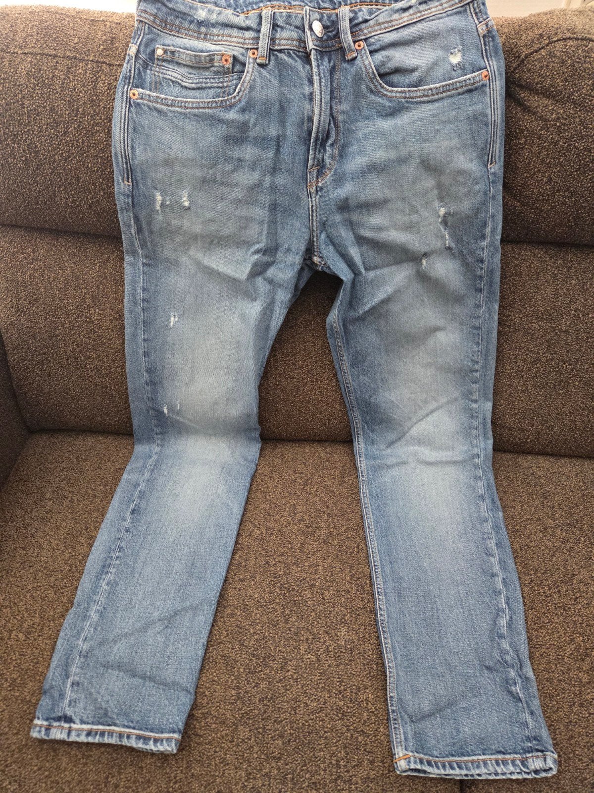 Pepe Jeans London Straight Jeans Cash FS Pale Tint W30/L32, Blauw, W32 (confectie 46) of kleiner, Ophalen of Verzenden, Zo goed als nieuw
